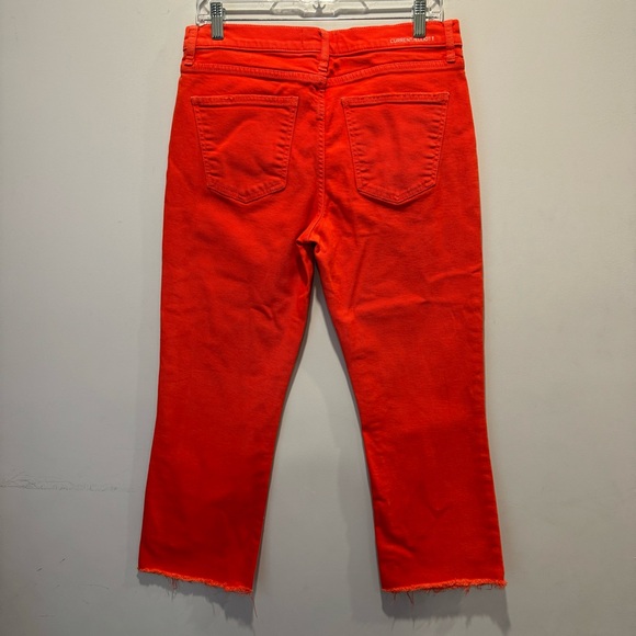 Current/Elliott The Kick Jean Fiery Red High Rise Stretch W30 - Picture 2 of 13